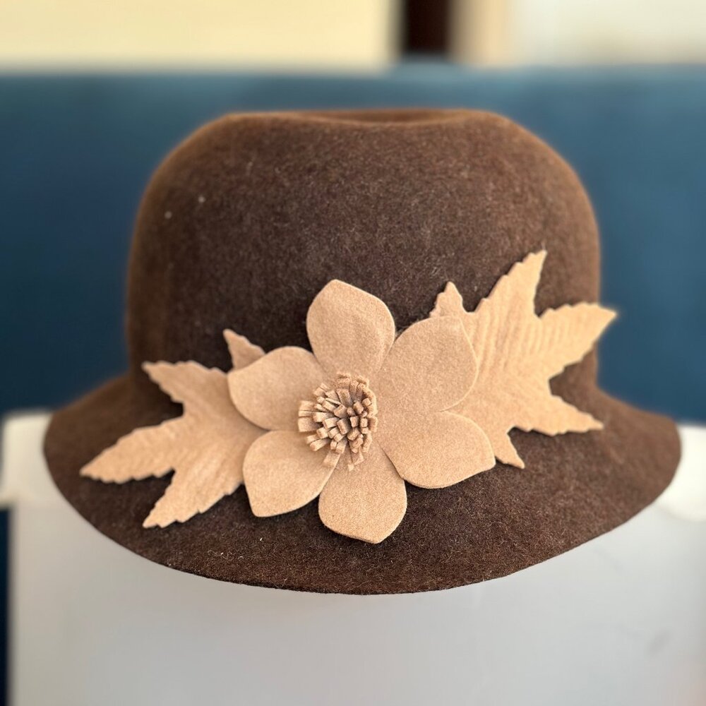 Ophelie Chocolate Brown Hat